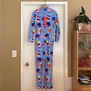 Nooworks Devo long sleeve jumpsuit “ snacks “